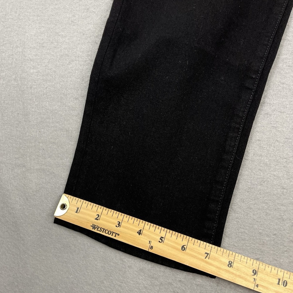 True Religion Jeans Mens 36x32 Black Denim Pants Geno Relaxed Slim Fit - Picture 13 of 14